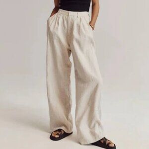 DISSH Wide Leg Linen Pants (NWT)